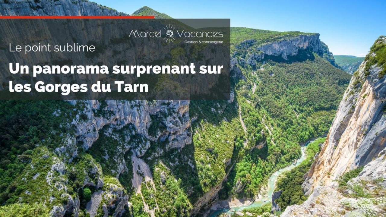 Charmant Appartement Avec Terrasse Parking Ispagnac Εξωτερικό φωτογραφία